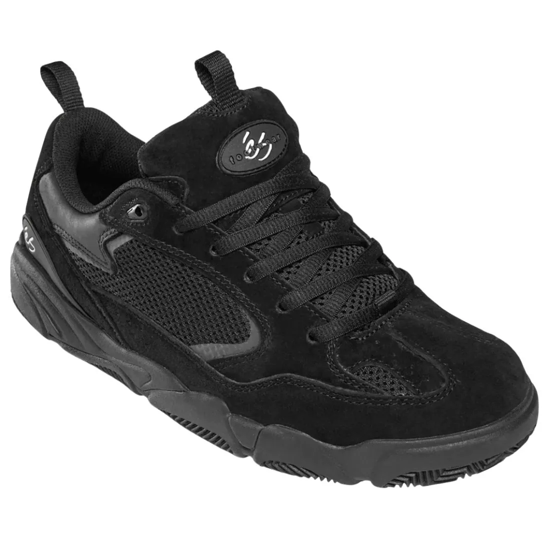 eS Quattro Plus Skate Shoes - Black/Black