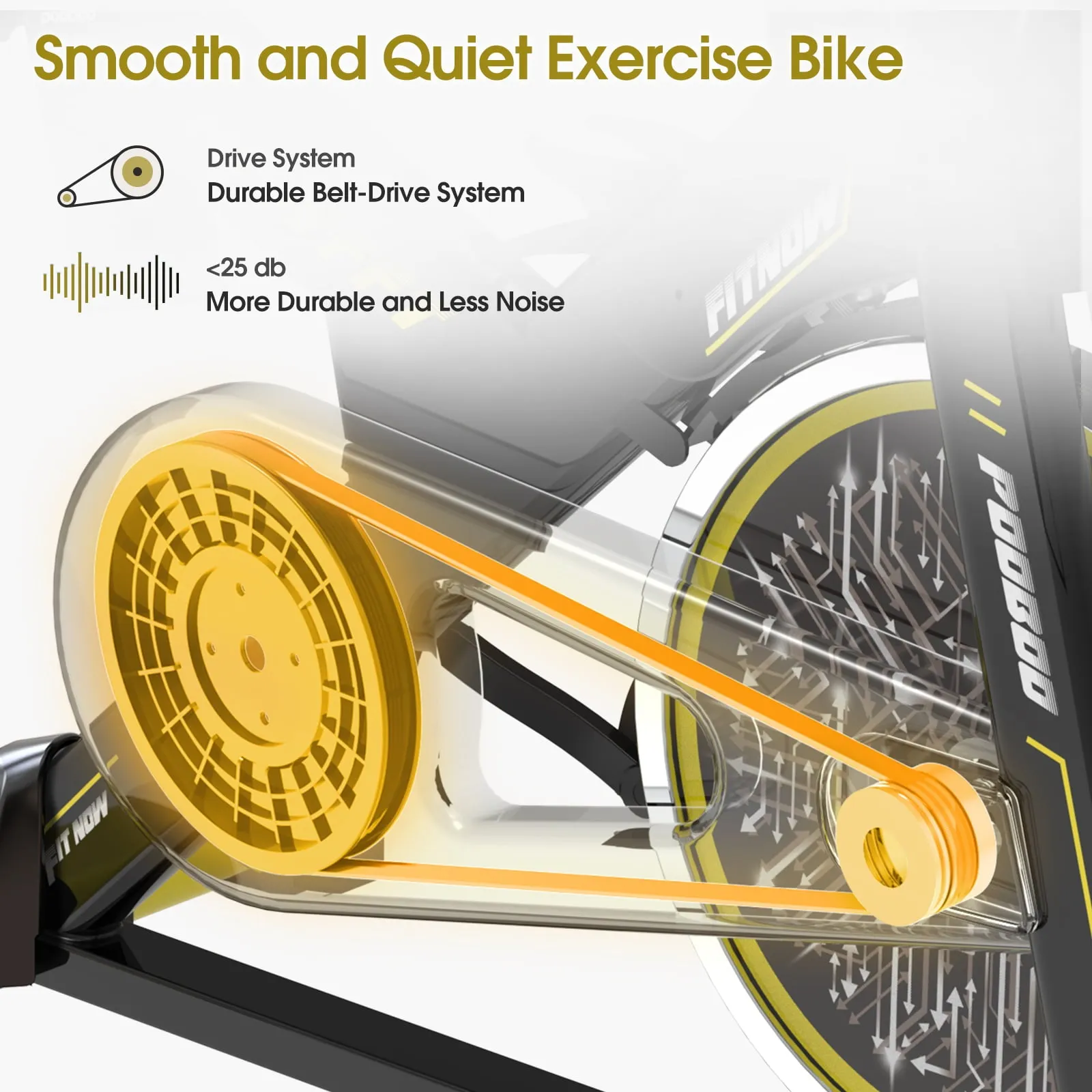 Exercise Bike Indoor Cycling Magnetic Cycle Bicycle
