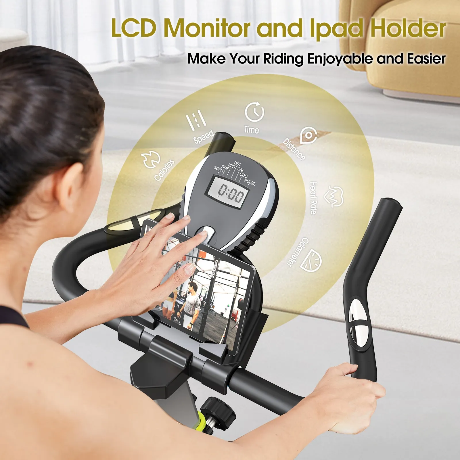 Exercise Bike Indoor Cycling Magnetic Cycle Bicycle