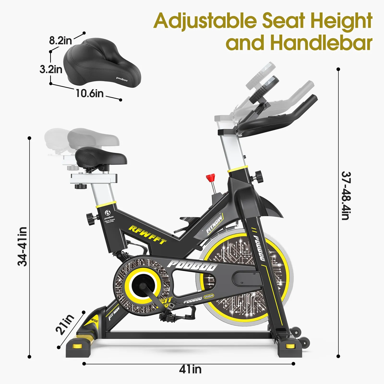 Exercise Bike Indoor Cycling Magnetic Cycle Bicycle