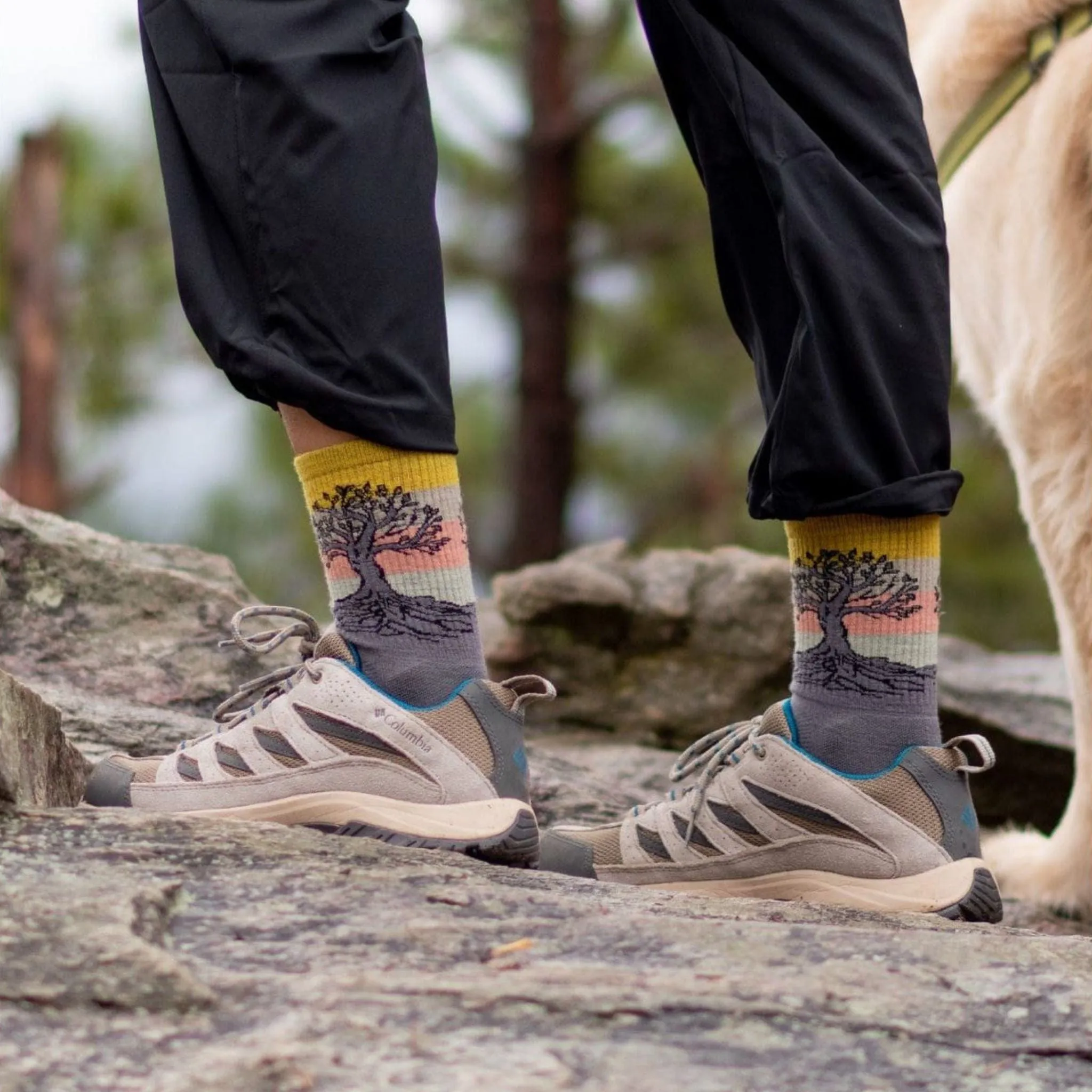 Farm to Feet Eureka Light Cushion 3/4 Crew Socks