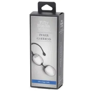 Fifty Shades of Grey Inner Goddess Silver Jiggle Balls 67g Silver****