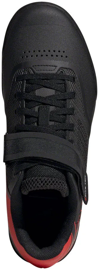 Five Ten Hellcat Pro Mountain Clipless Shoes - Mens Core BLK/Core BLK/Red 5