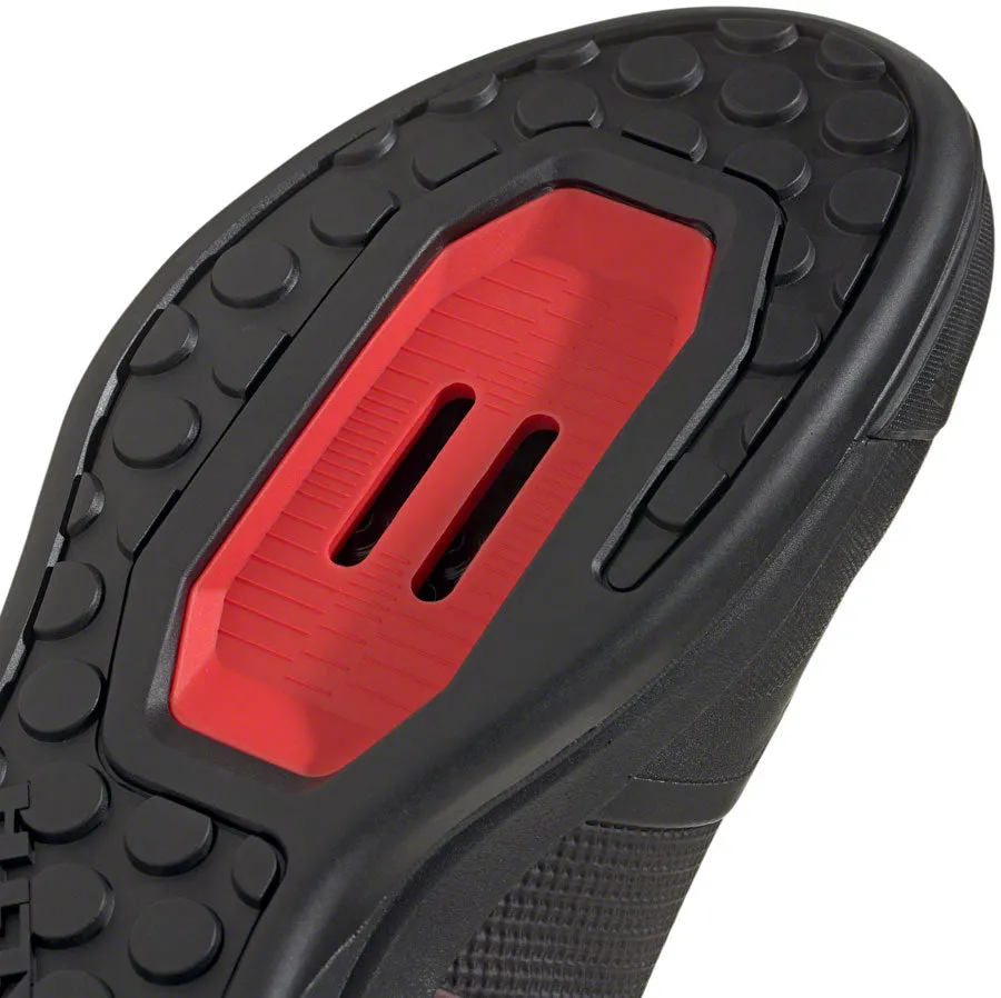 Five Ten Hellcat Pro Mountain Clipless Shoes - Mens Core BLK/Core BLK/Red 5