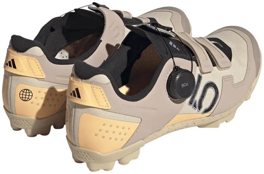 Five Ten Kestrel BOA Mountain Clipless Shoes - Womens Sand Strata/Silver Violet/Acid Orange 9.5