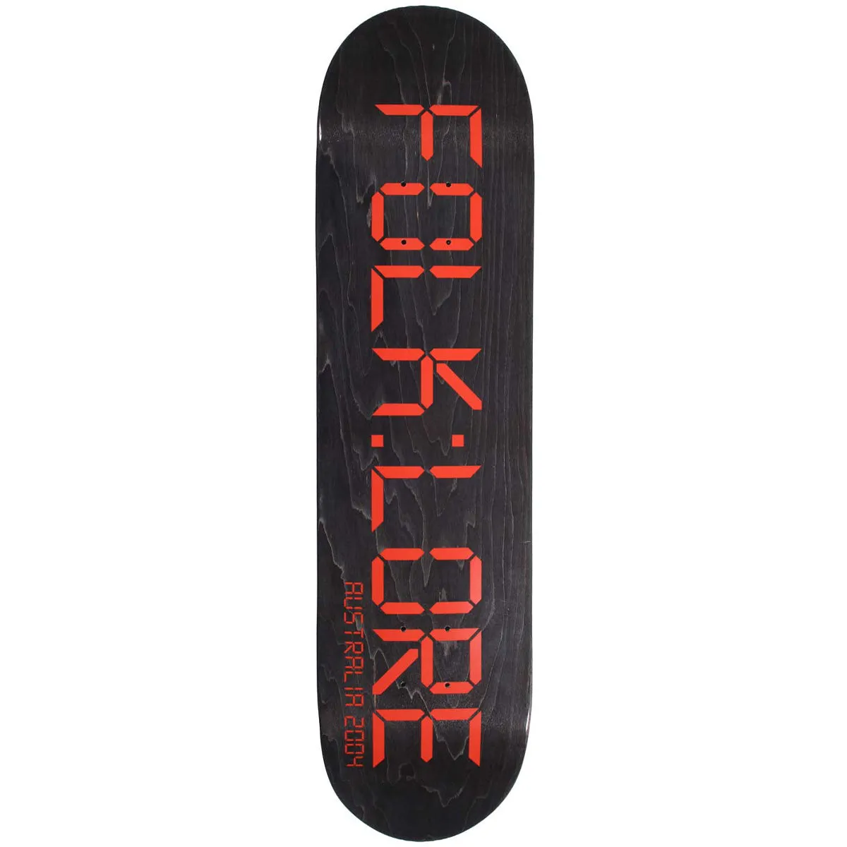 Folklore - Clock Red 8.75 Skateboard Deck