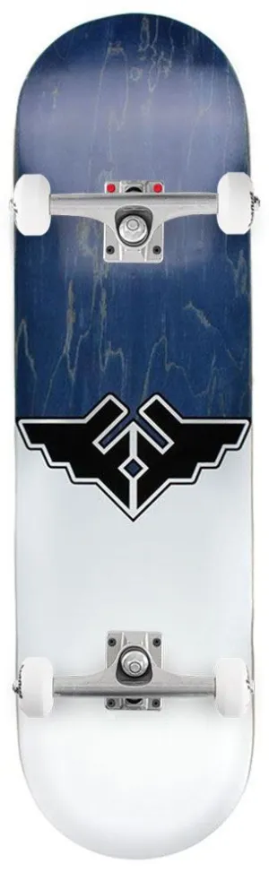Fracture Wings V1 Blue Custom Complete Skateboard -  8.25"