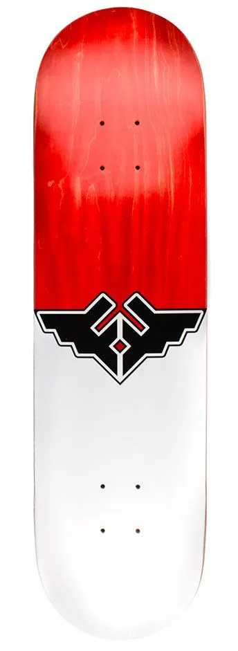 Fracture Wings V1 Red Custom Complete Skateboard -  8.0"