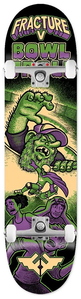 Fracture x Jon Horner Bowl Troll x Venom Skateboards Custom Complete Skateboard - 8.25