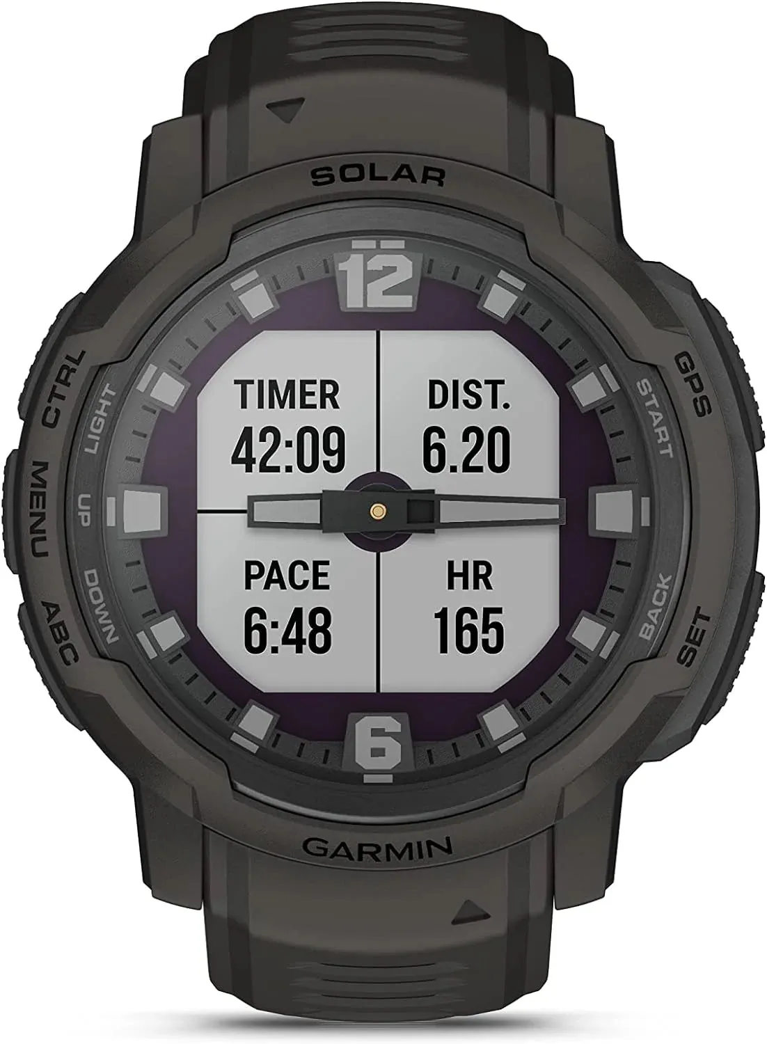 Garmin Instinct Crossover Hybrid GPS Multisport Smartwatch (Solar Edition - 45MM)