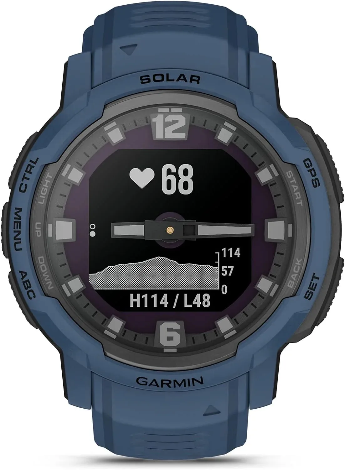 Garmin Instinct Crossover Hybrid GPS Multisport Smartwatch (Solar Edition - 45MM)