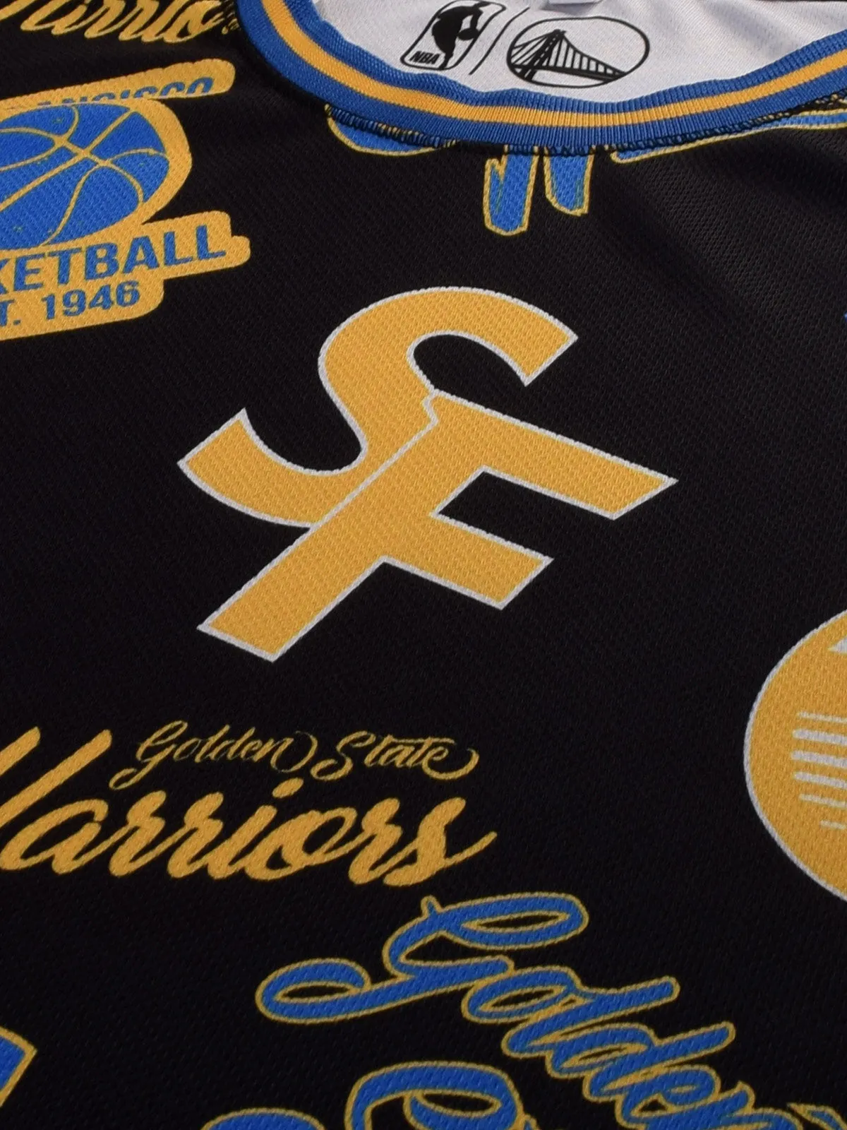 Golden State Warriors: Logo Mash Sleeveless Jersey