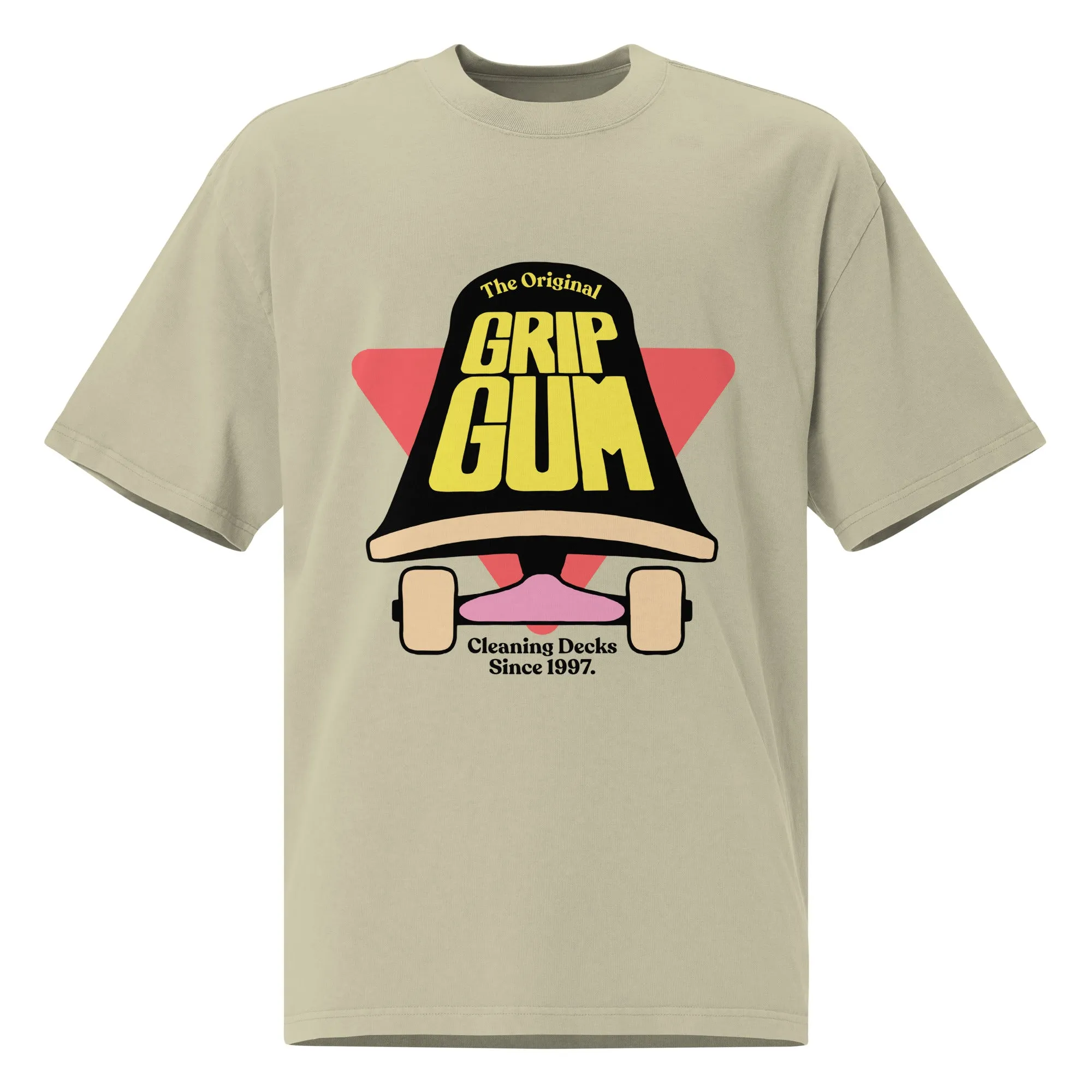 Grip Gum Skate Oversized Faded Tee