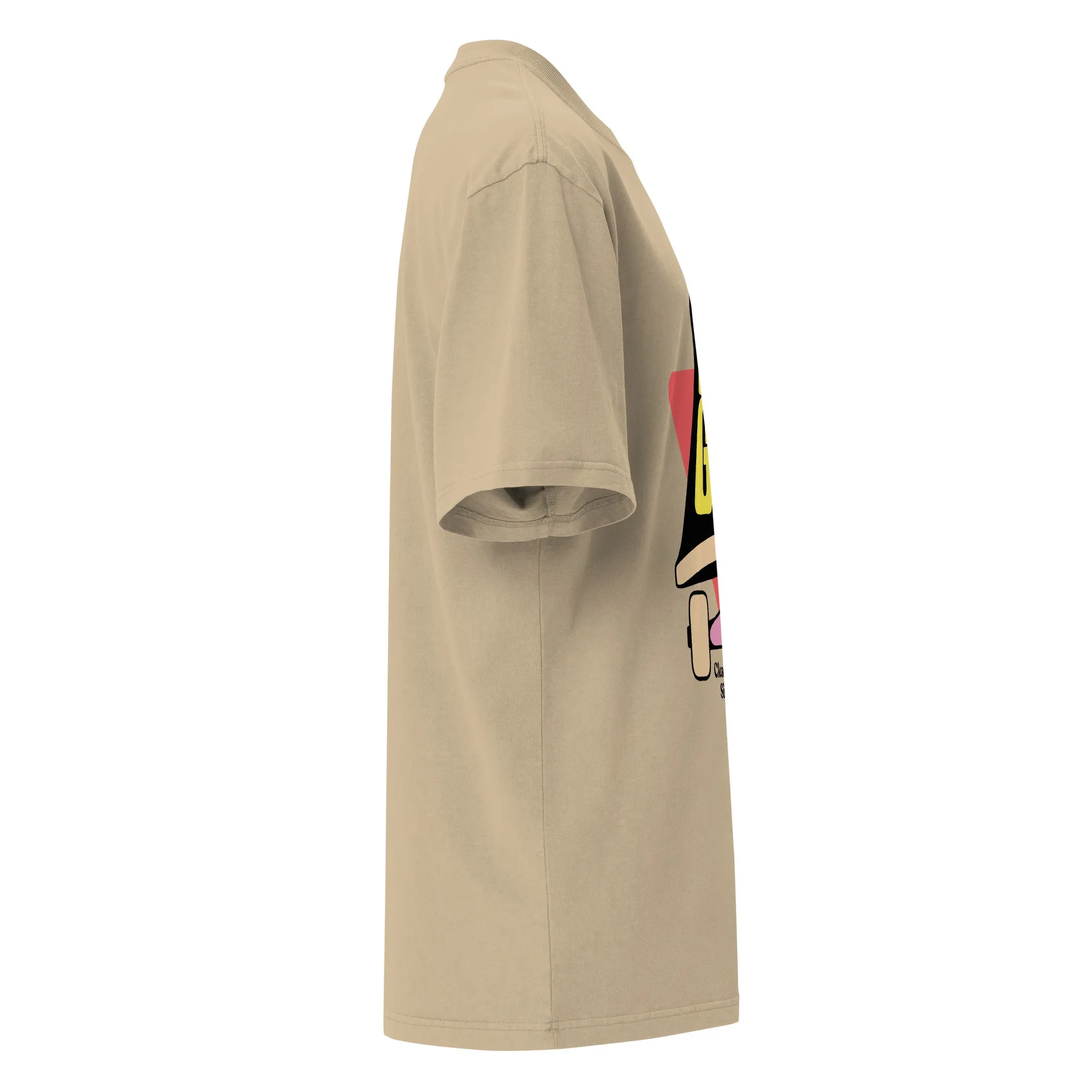 Grip Gum Skate Oversized Faded Tee