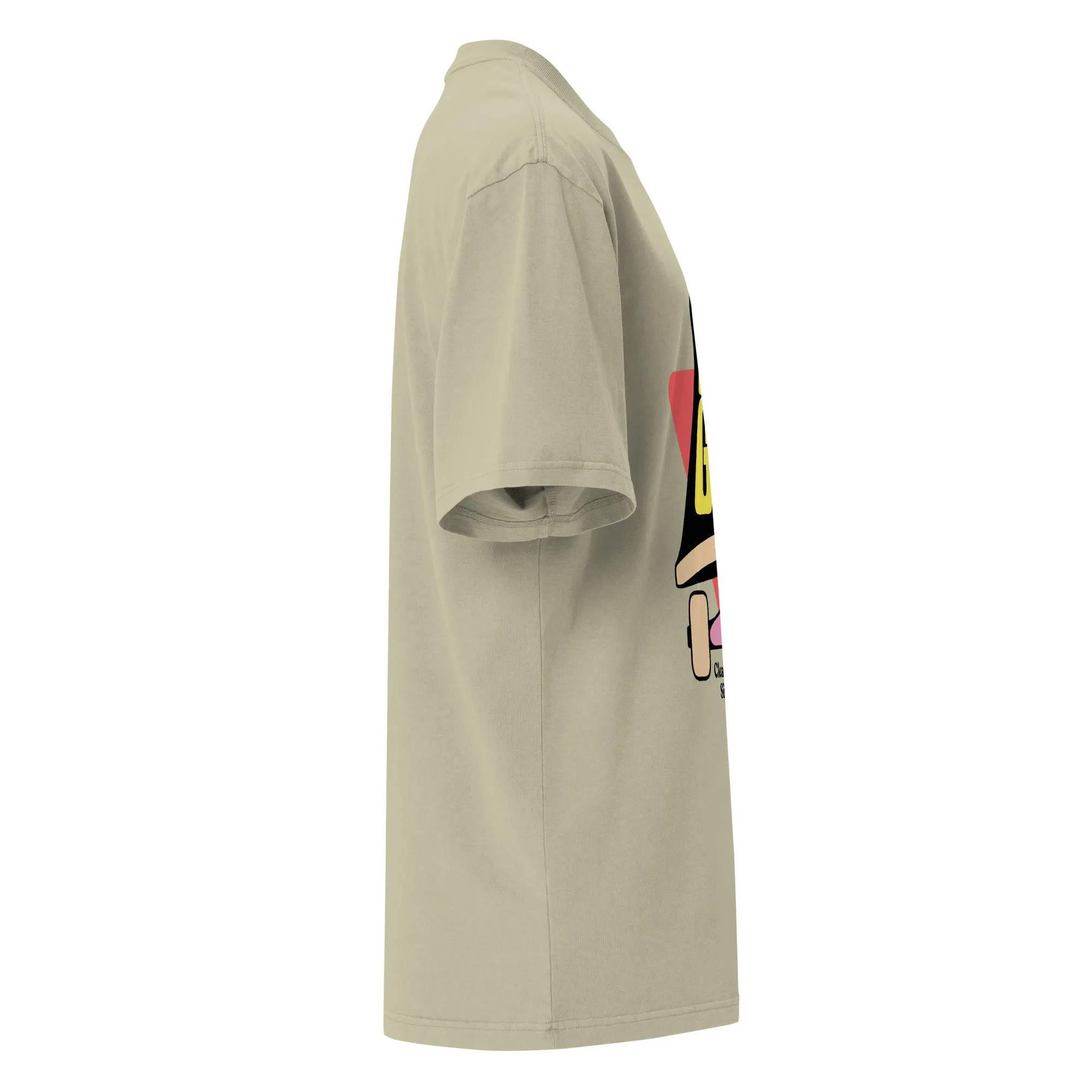 Grip Gum Skate Oversized Faded Tee