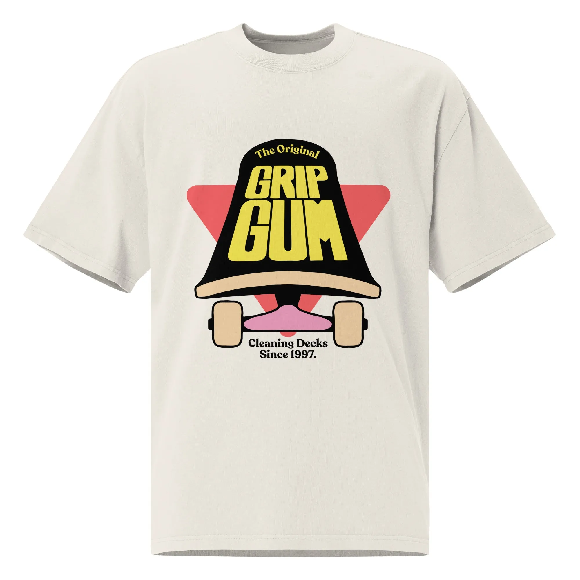 Grip Gum Skate Oversized Faded Tee