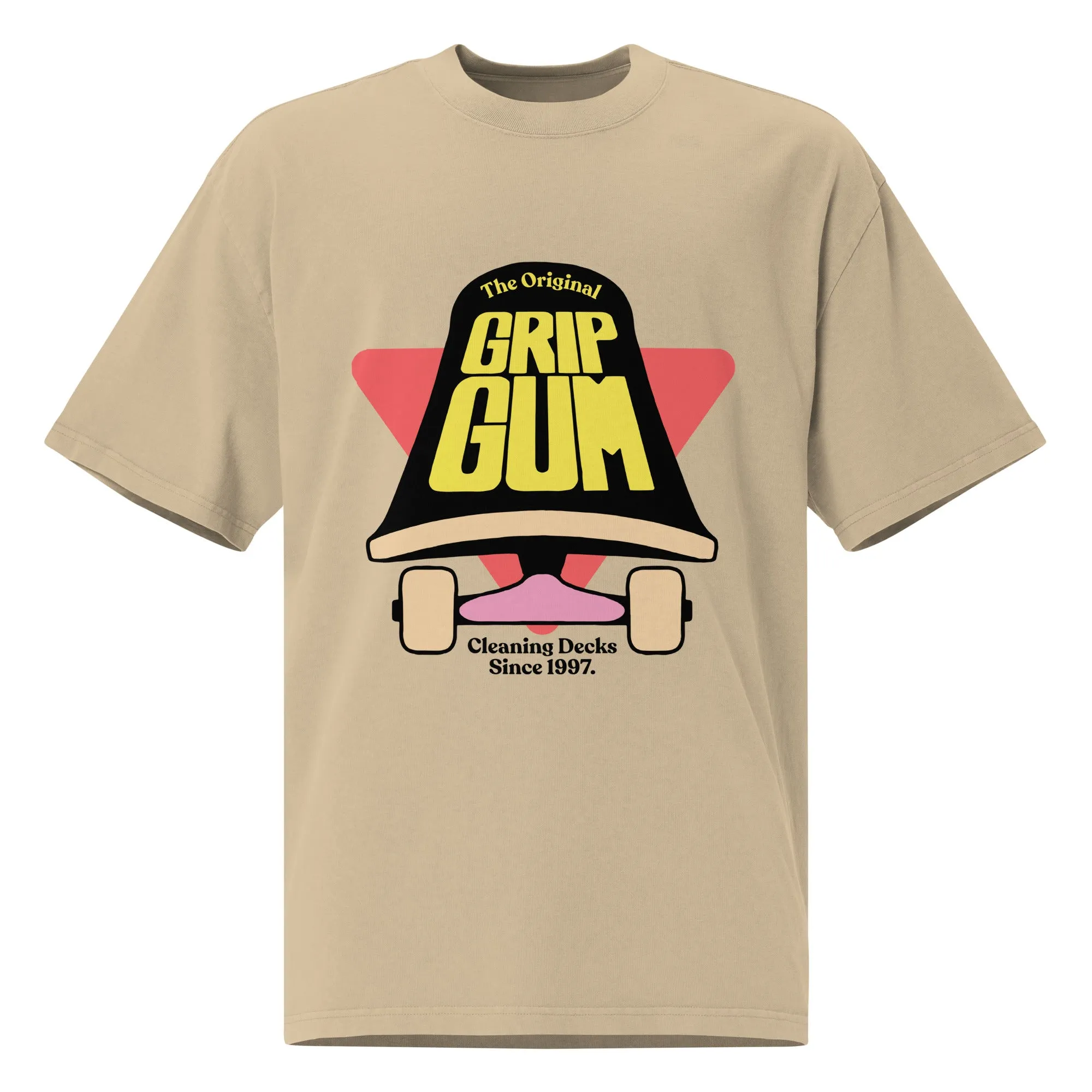 Grip Gum Skate Oversized Faded Tee