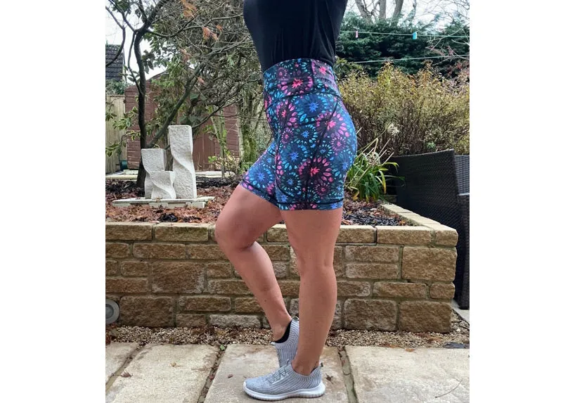 Helix Burst Mid Shorts with pockets