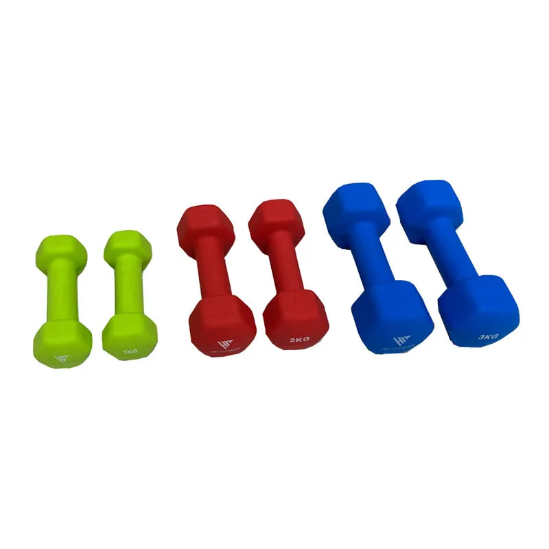 Hit Fitness Neoprene Dumbbells | 12kg Set