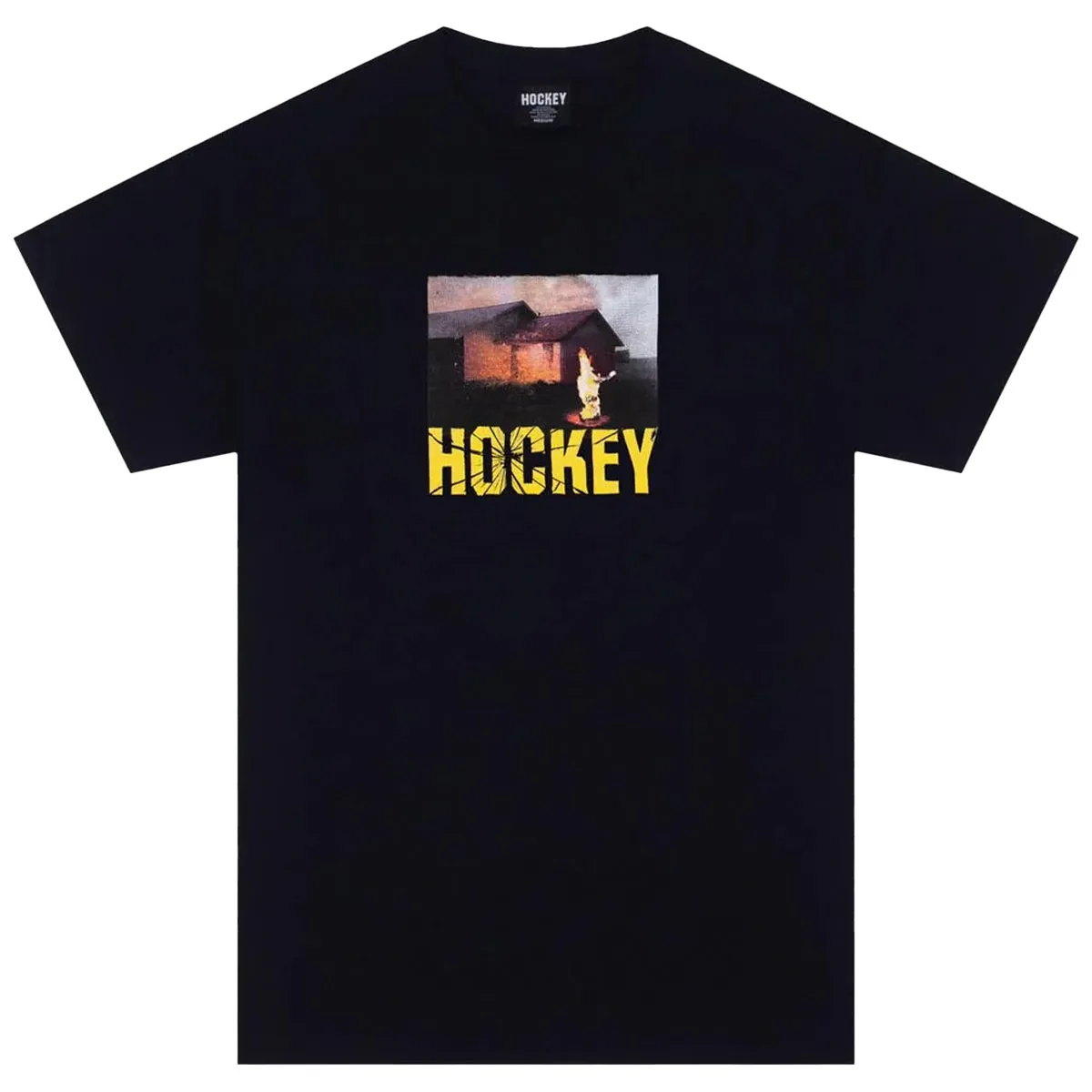 Hockey - Windows Up Tee Black