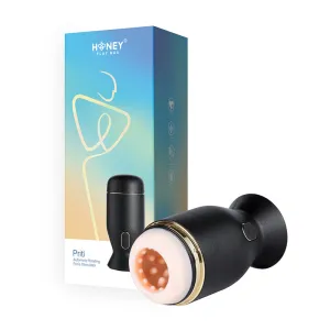 Honey Play Box Priti Automatic Rotating Penis Stimulator Black