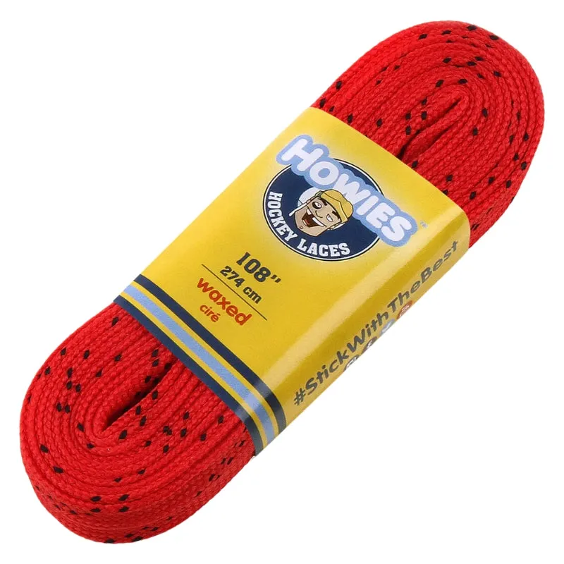 Howies Coloured Waxed Hockey Skate Laces