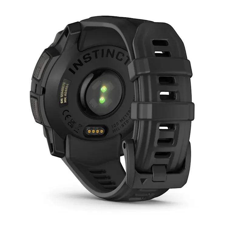 Instinct® 3 – 45 mm, AMOLED - Black with Black Band
