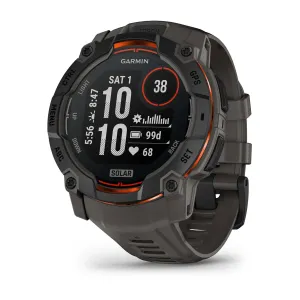 Instinct® 3 – 50 mm, Solar - Black with Charcoal Band