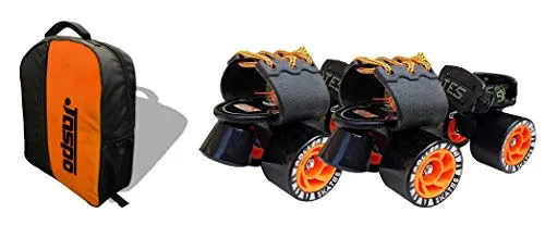 Jaspo Big Boss Adjustable Quad Roller Skates Suitable for Age Group 6 -14 Years Old