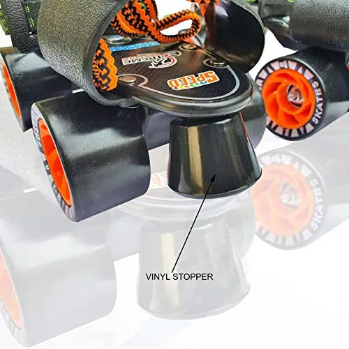 Jaspo Big Boss Adjustable Quad Roller Skates Suitable for Age Group 6 -14 Years Old
