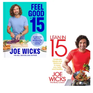 Joe Wicks 2 Books Set (Feel Good in 15, Lean in 15 - The Shift Plan (HB))