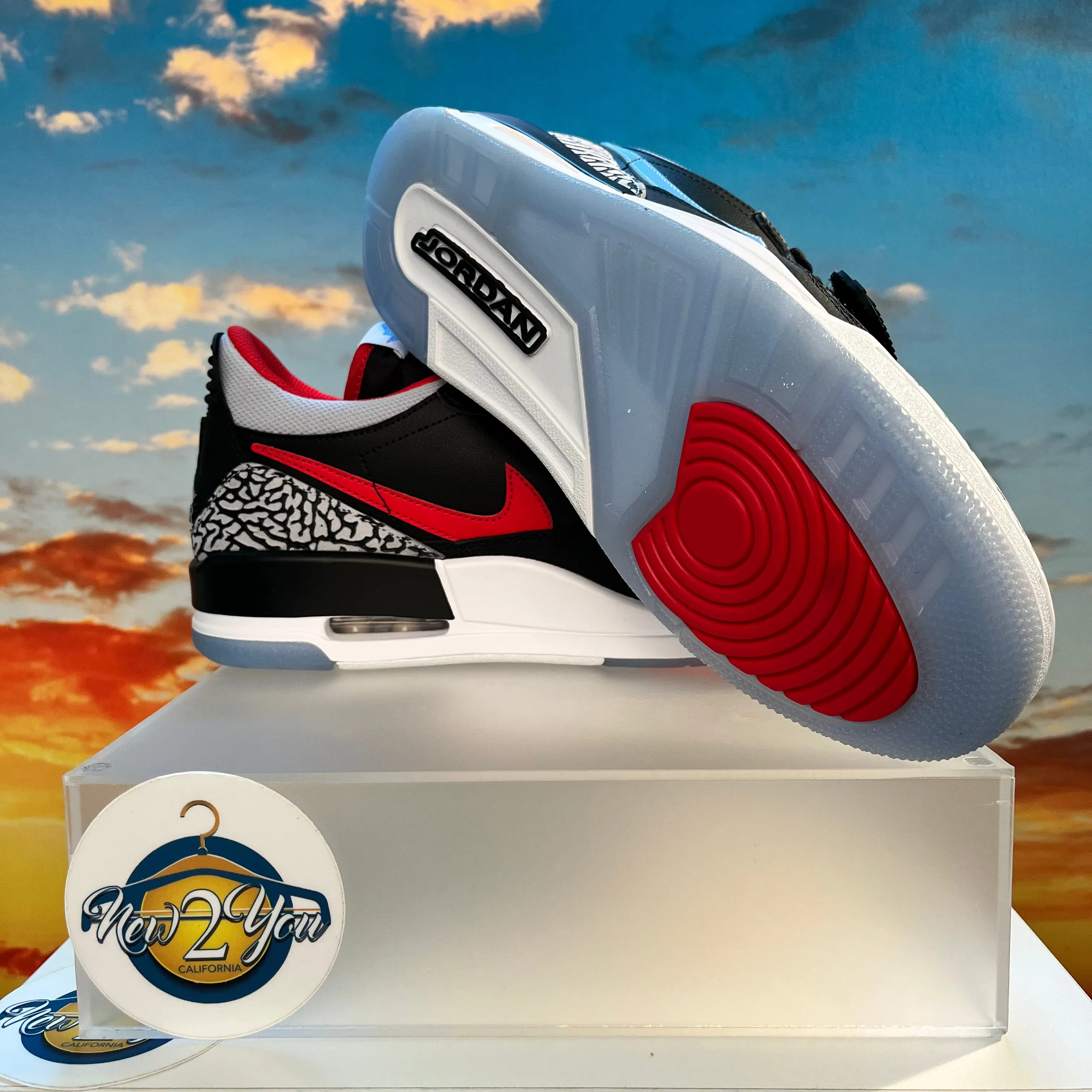 Jordan Legacy 312 Low 'Chicago Flag'