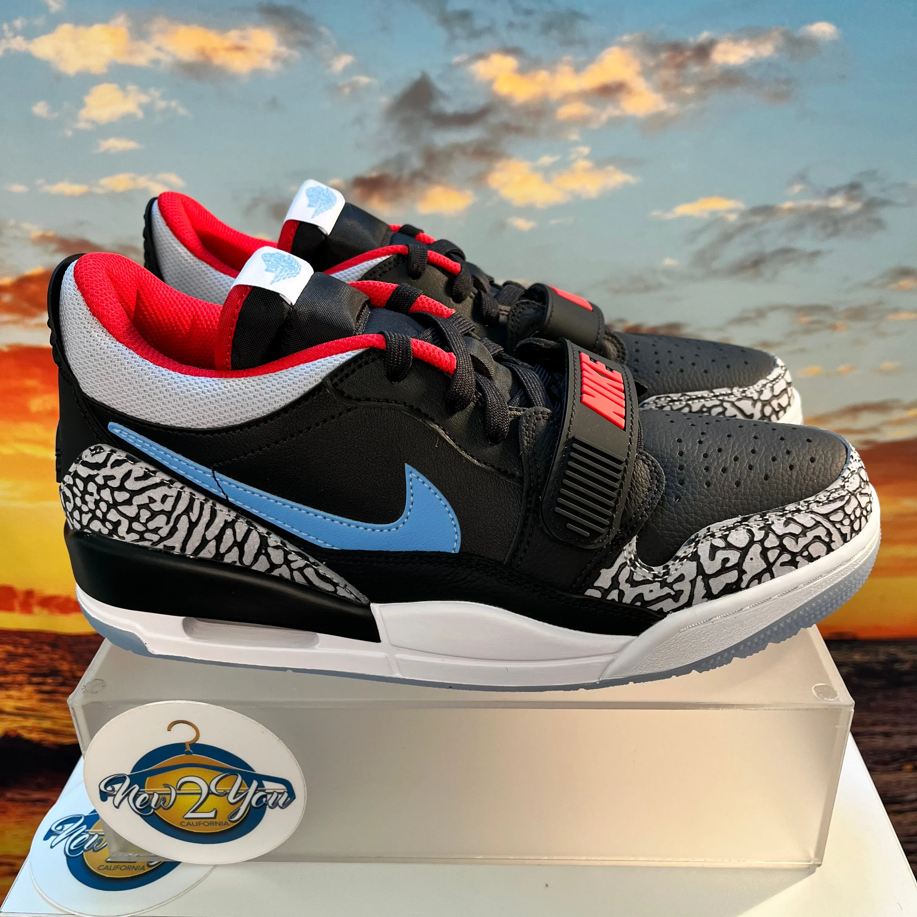 Jordan Legacy 312 Low 'Chicago Flag'
