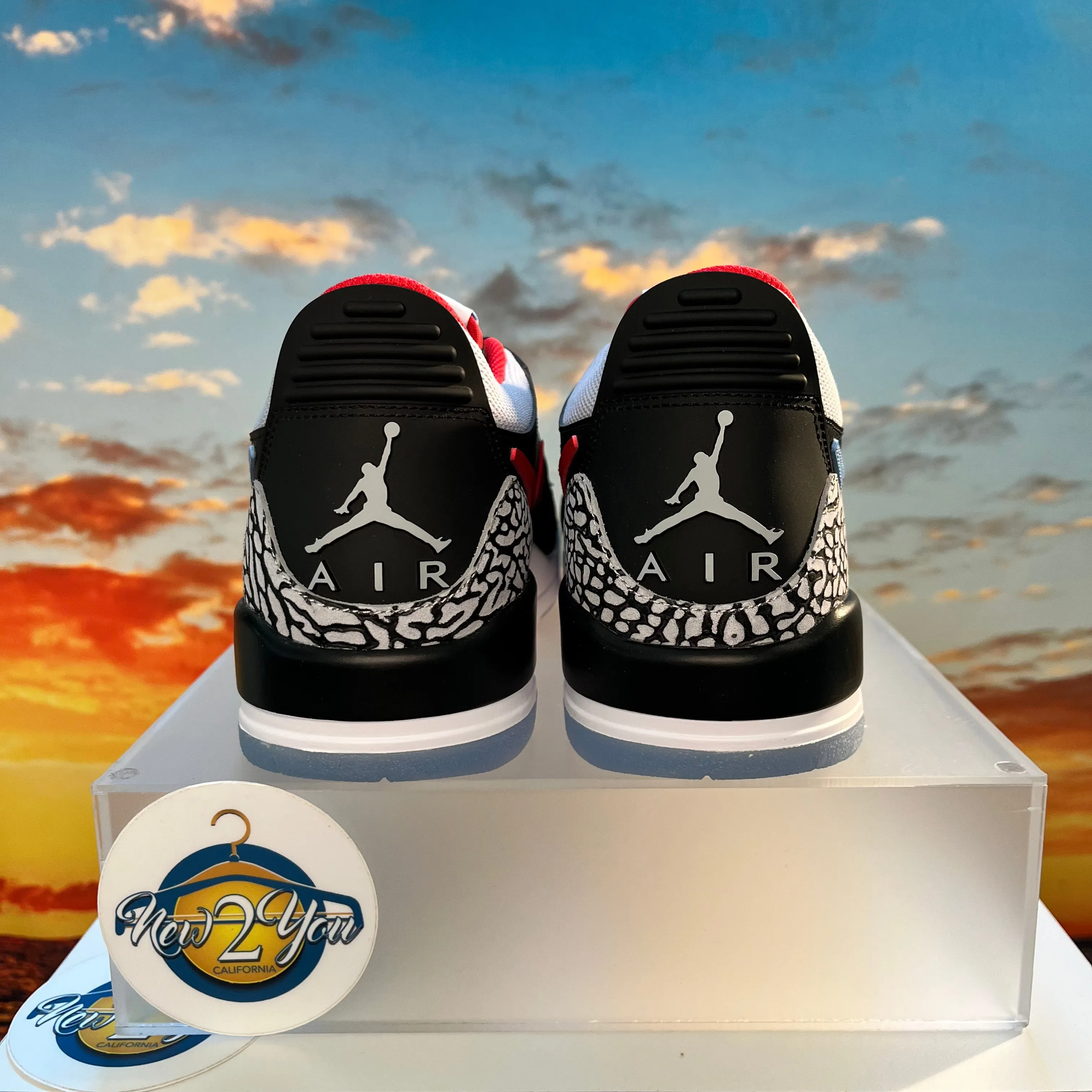 Jordan Legacy 312 Low 'Chicago Flag'