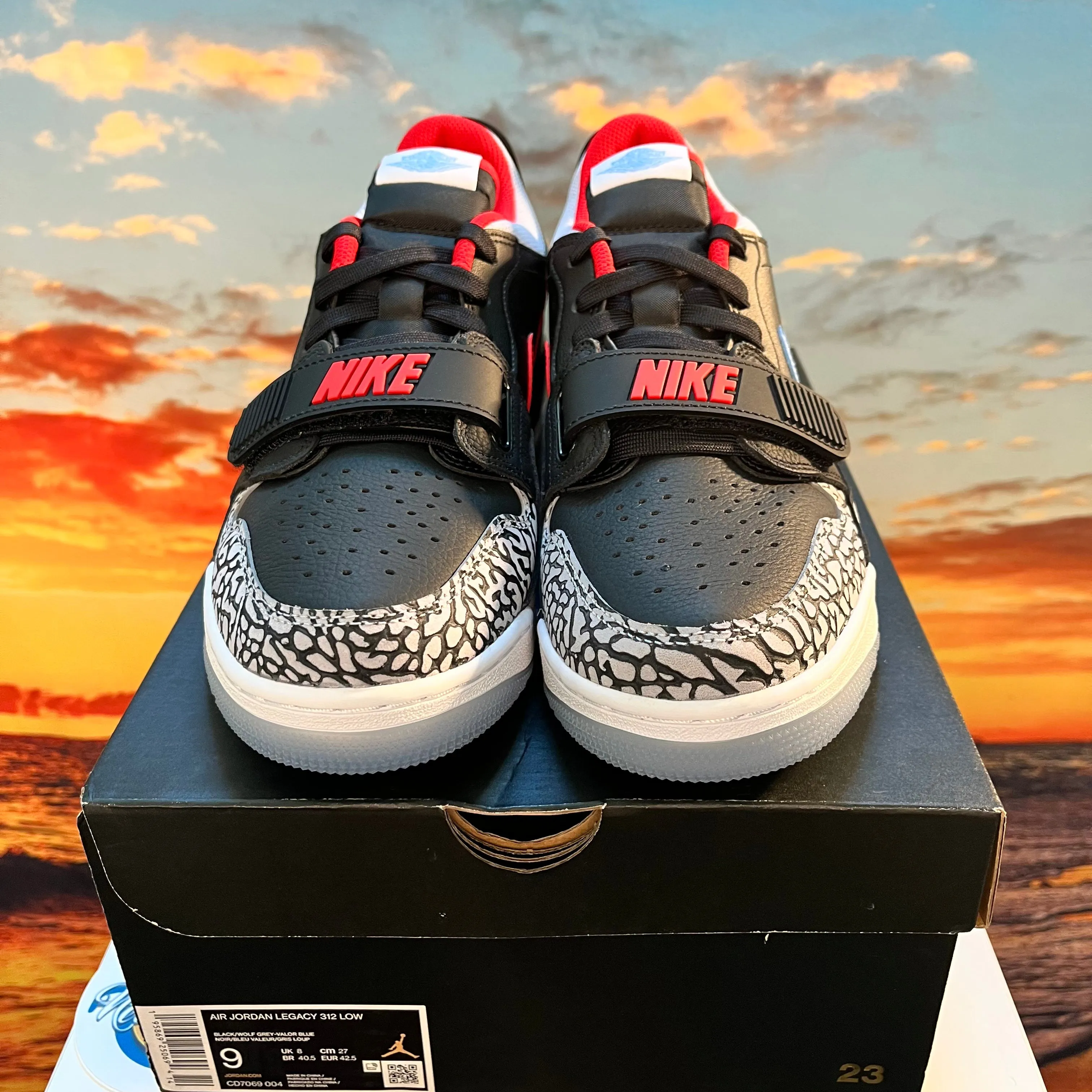 Jordan Legacy 312 Low 'Chicago Flag'