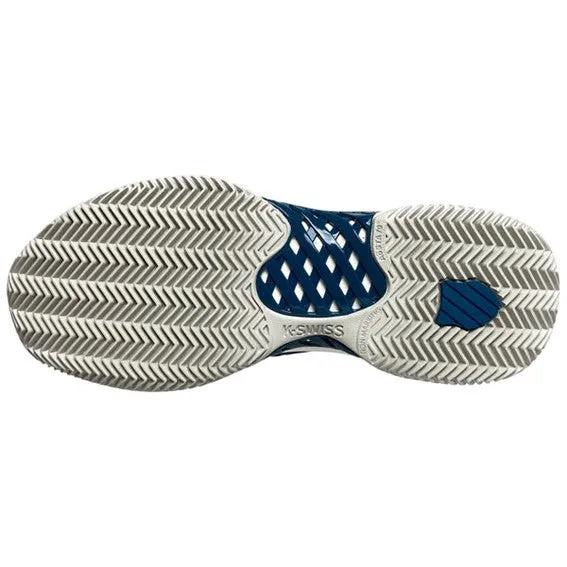 K-Swiss Hypercourt Express 2 Indian Teal, Star, & White Men's Clay Court Tennis Shoes