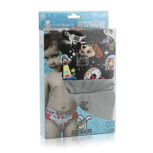 Kanga Care Lil Learnerz TokiSpace & Platinum 2 Pack - 4 Sizes