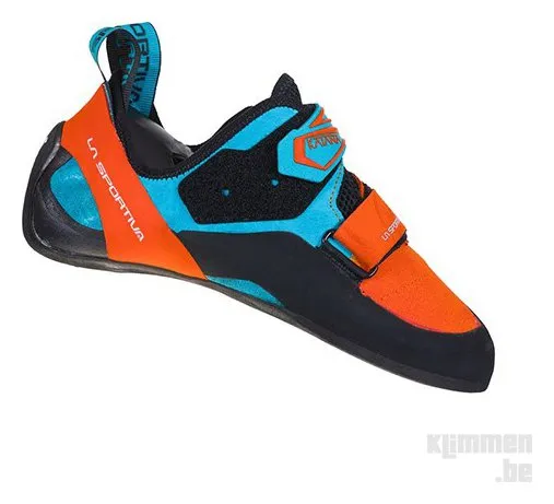 Katana men's - tangerine/tropic blue, climbing shoes