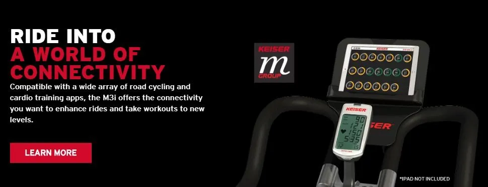 KEISER BIKE MEDIA HOLDER - INDOOR CYCLING IPAD TABLET RACK