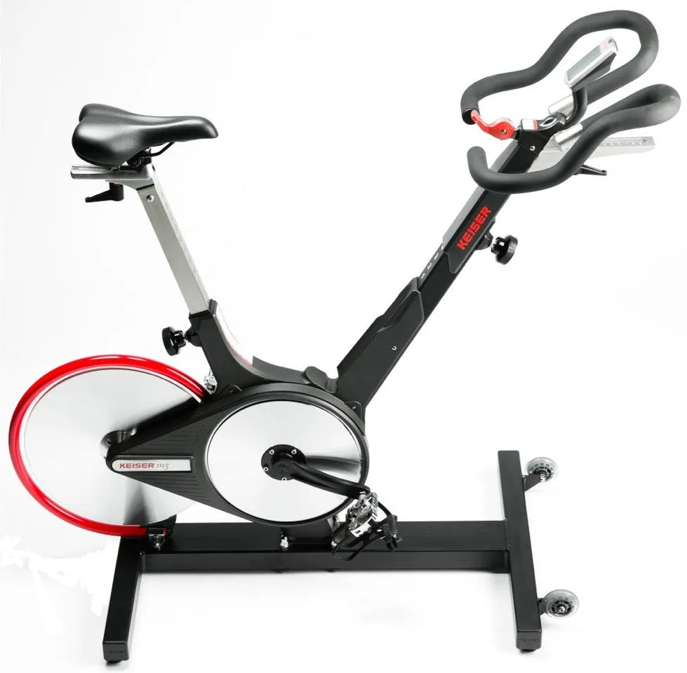 KEISER M3i BLACK INDOOR BIKE -  INDOOR CYCLING