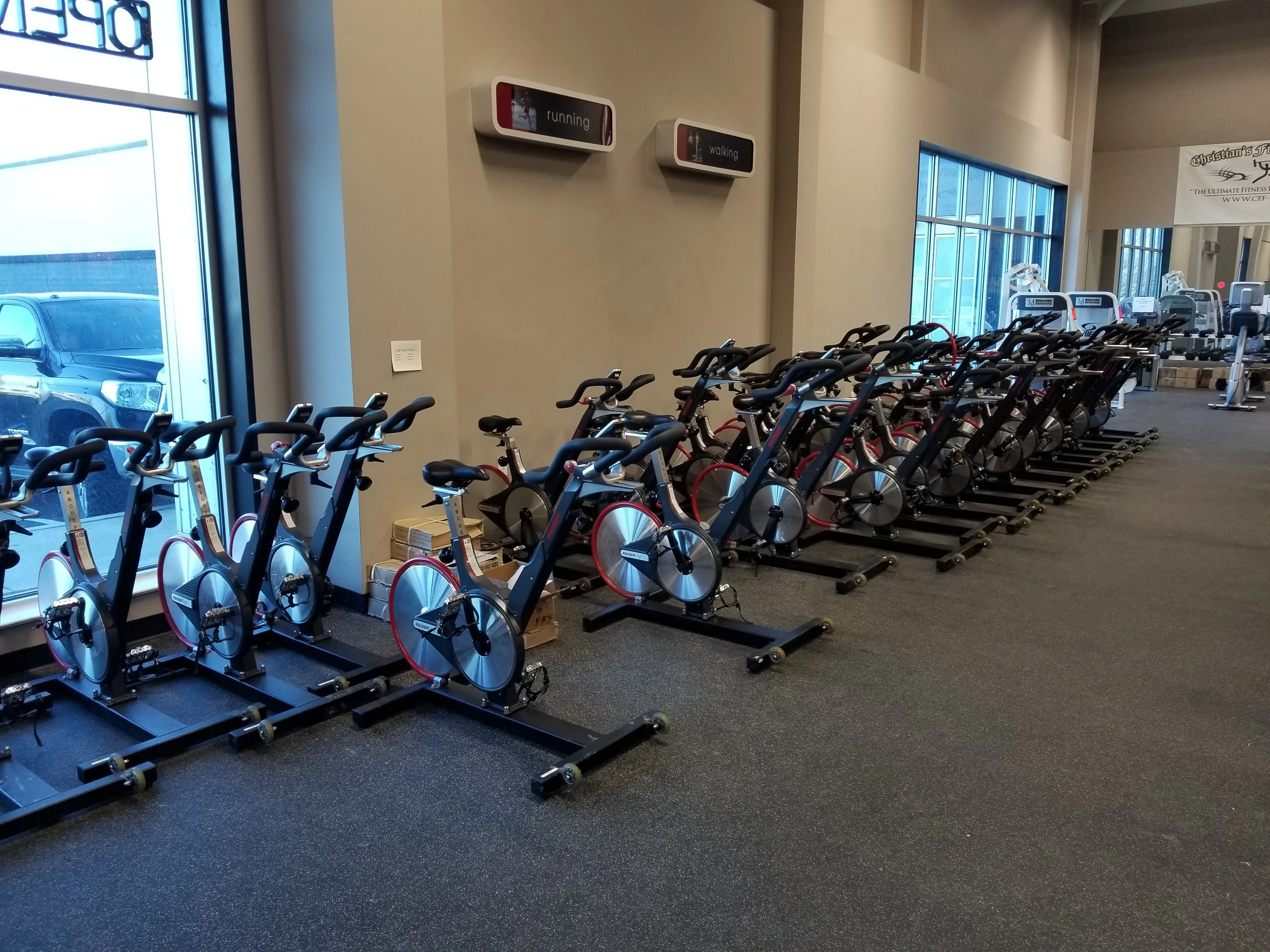KEISER M3i BLACK INDOOR BIKE -  INDOOR CYCLING