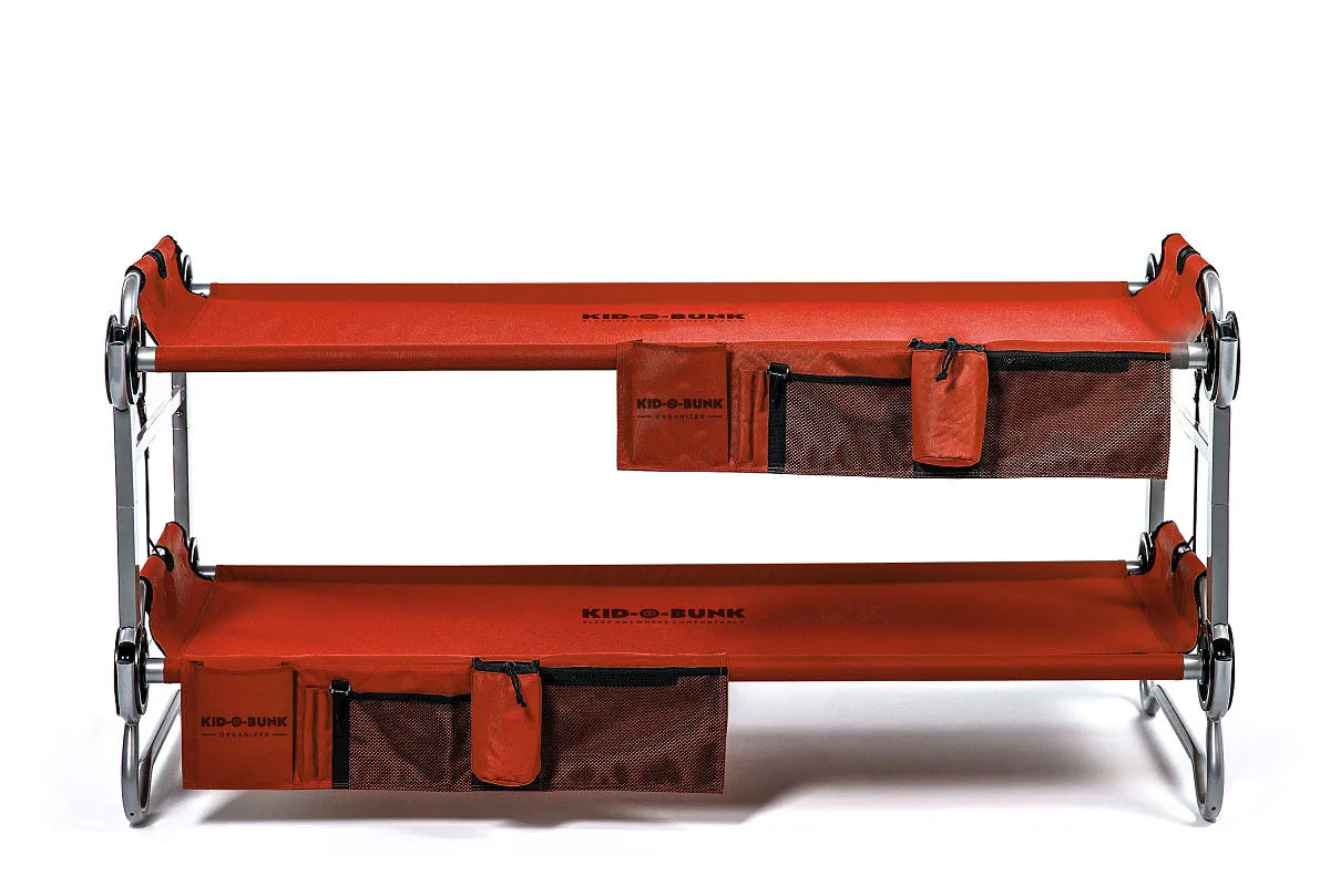 Kid-O-Bunk Camping Bunk Beds (Red)