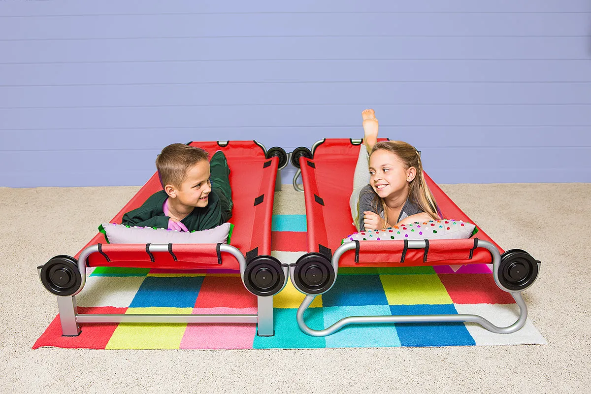 Kid-O-Bunk Camping Bunk Beds (Red)