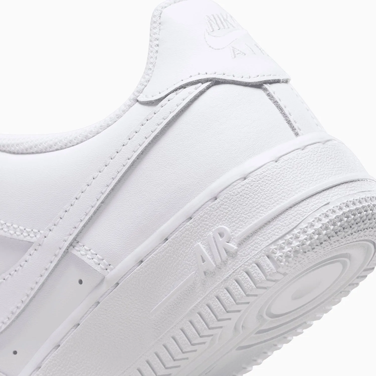 Kid's Air Force 1 LE "Triple White" Grade School