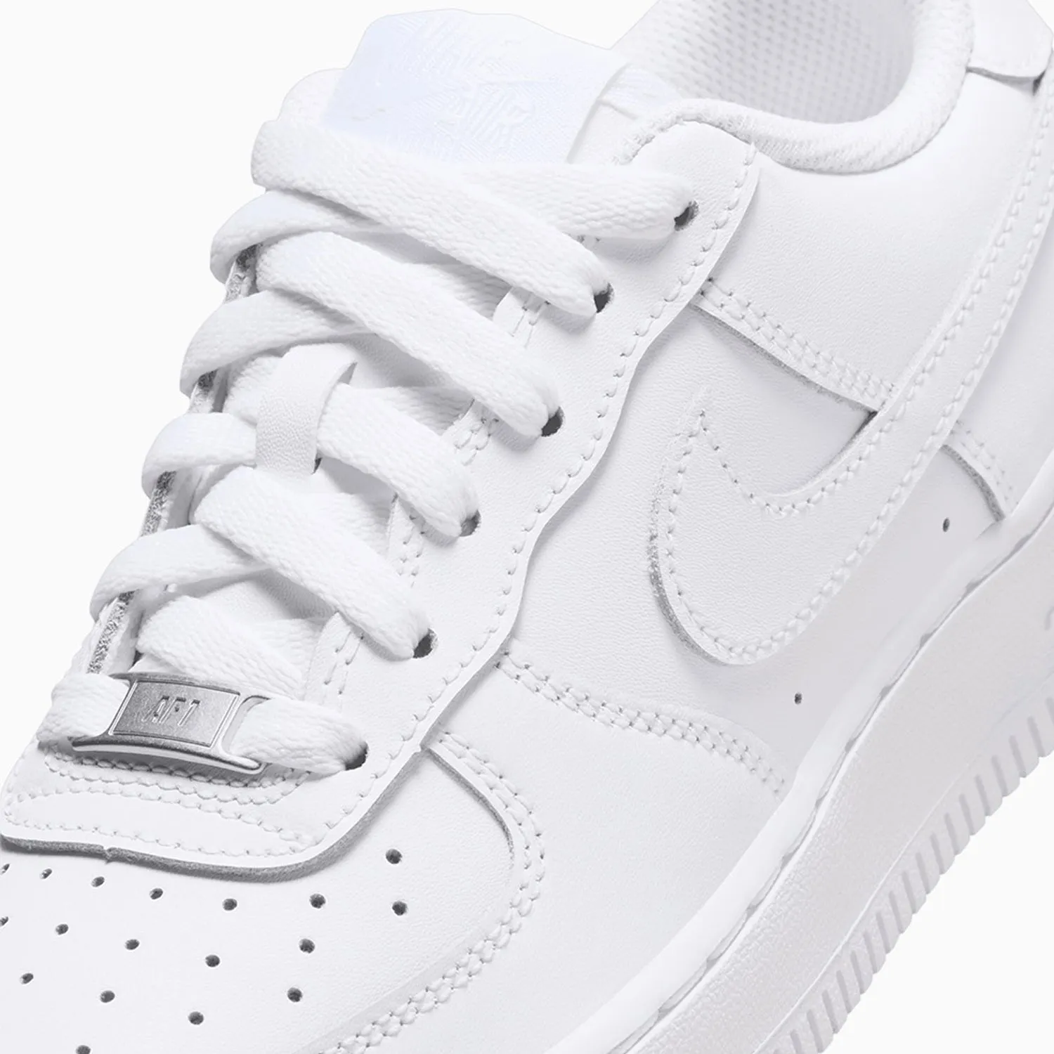 Kid's Air Force 1 LE "Triple White" Grade School
