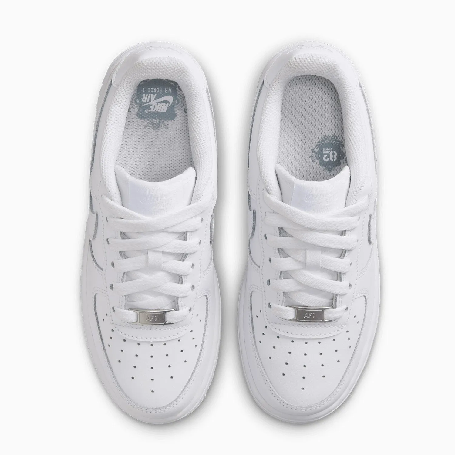 Kid's Air Force 1 LE "Triple White" Grade School