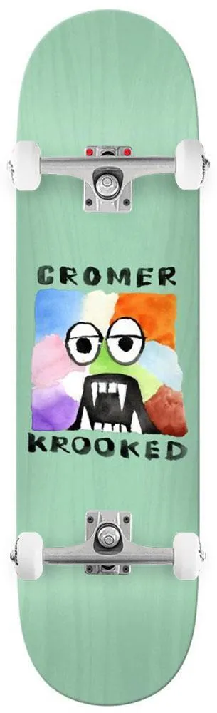 Krooked Cromer Fangs x Venom Custom Complete Skateboard - 8.5"