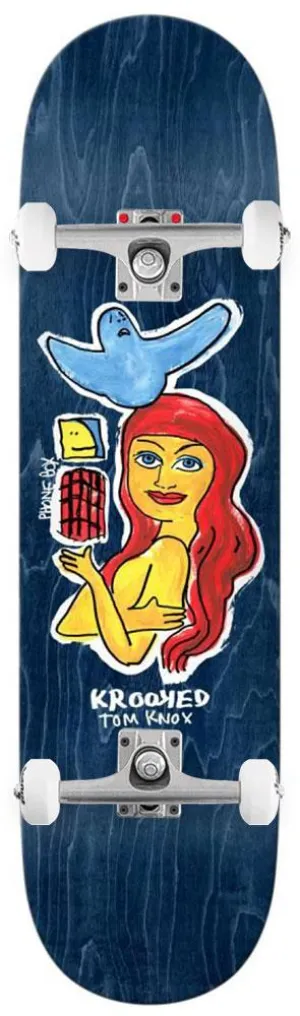 Krooked Knox Phone Box x Venom Custom Complete Skateboard - 8.25"