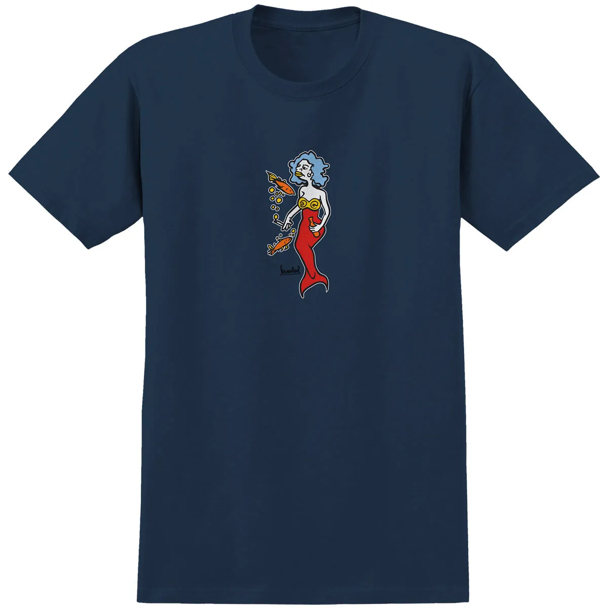 Krooked - Mermaid Tee Navy