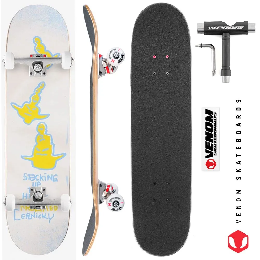 Krooked Pro Cernicky Stack Custom Complete Skateboard - 8.06"